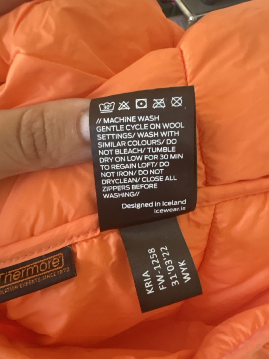 Gilet & Giacche senza maniche: Steppweste orange/apricot ICEWEAR Grösse XXL – Nuovo (secondo la descrizione) da Solothurn venduto da Delia009 4