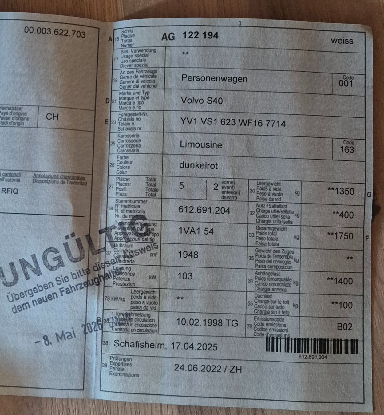 Volvo Autos: Volvo s40 – Gebraucht aus Rickenbach LU von hey_myl6 7