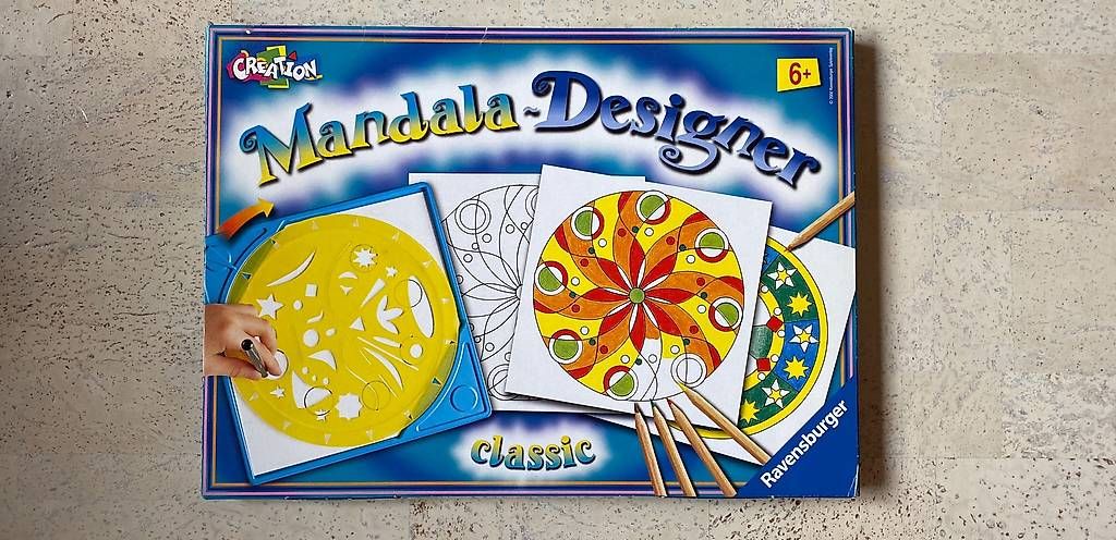 Sciablone: Mandala Designer - Ravensburger – Usato da Sörenberg venduto da An_bl