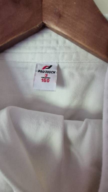 Kimono: Karate Anzug plus Gürtel weiss Gr.3/160 – Usato da Zuerich venduto da Moysy 2
