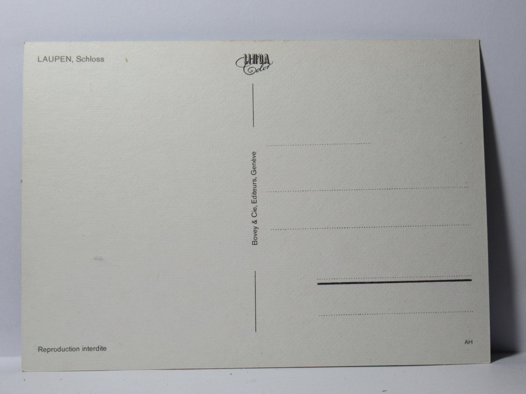 Cartoline postali: Laupen , Schloss – Nuovo (secondo la descrizione) da Grenchen venduto da Bluemchen1900 1