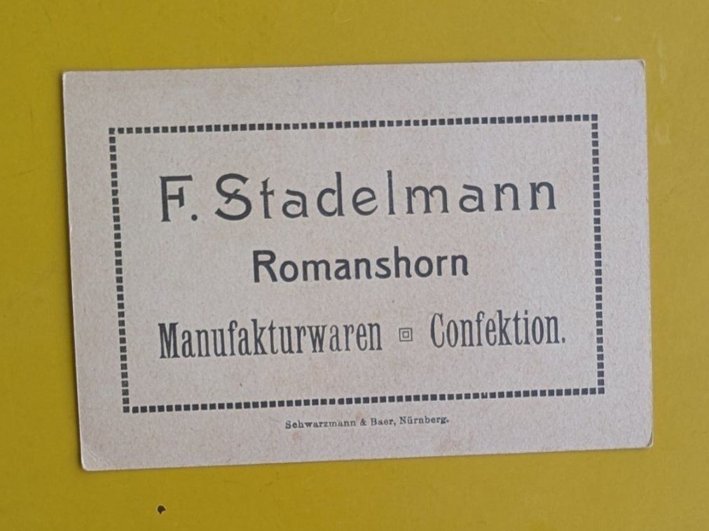 Sammelbilder & Trading cards: Sammelbildchen um 1900 – Gebraucht aus Mönchaltorf von Blechfreund 1