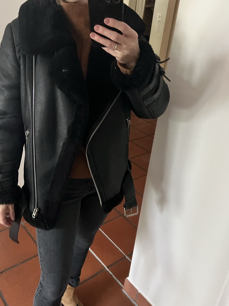 Giacche: Wunderschöne Shearling Jacke 36 – Usato da Zürich venduto da panka01 6