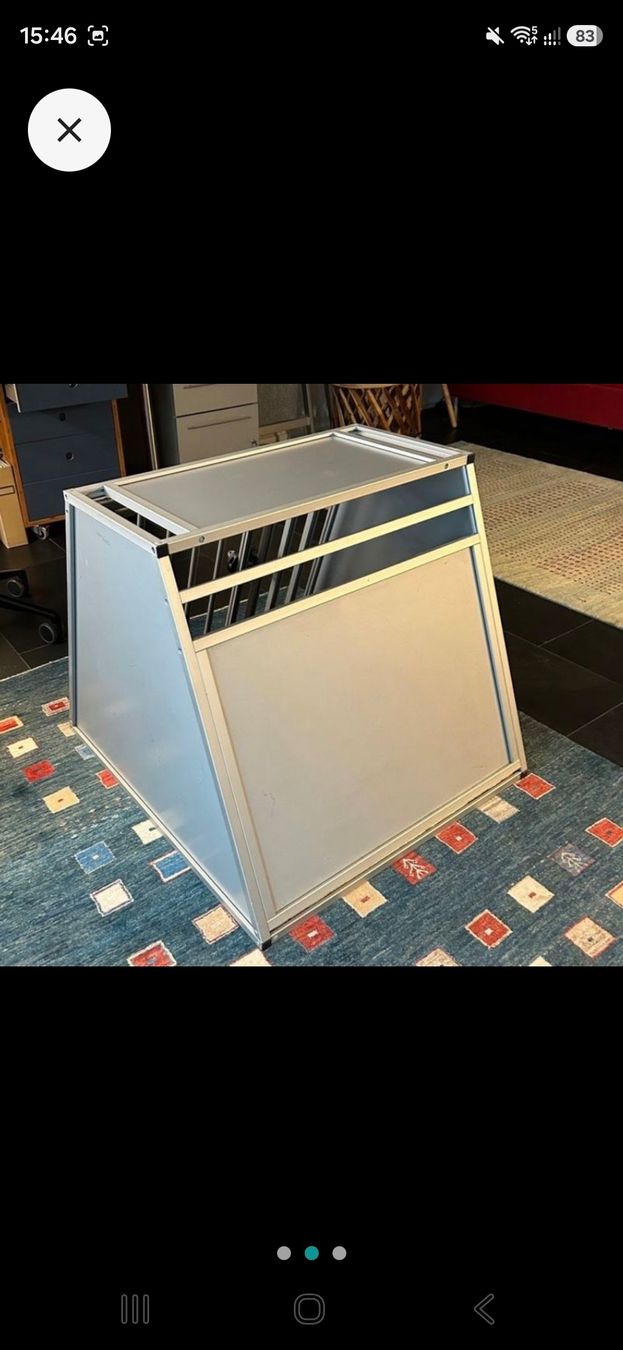 Gabbie, trasporto & Sicurezza: Hundebox Aluminium  – Usato da Münchwilen TG venduto da Dusty01 1