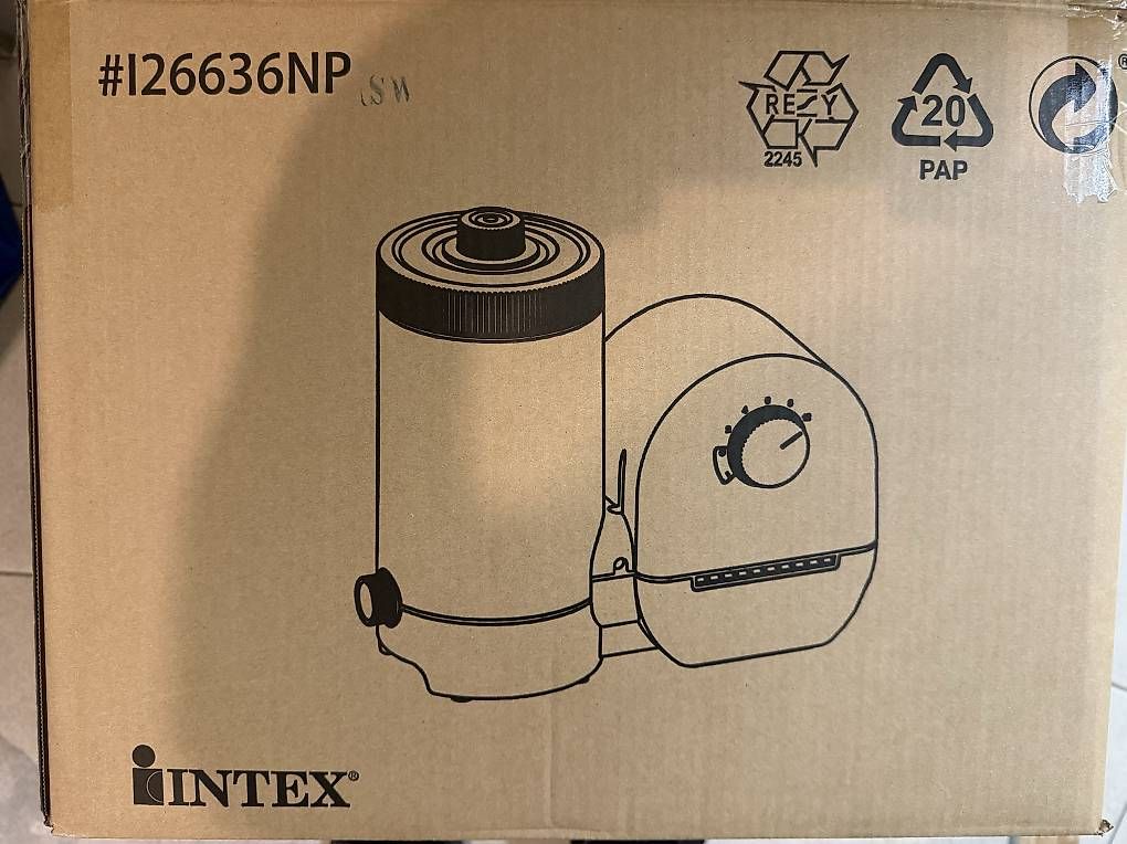 Schwimmbad-Zubehör: Intex Poolpumpe – Neu und originalverpackt aus Weisslingen von MA1112