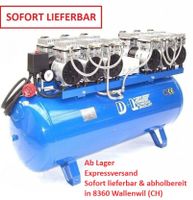 00044 - Druckluftkompressor LEISELÄUFER V12 540/8/270W 6PS
