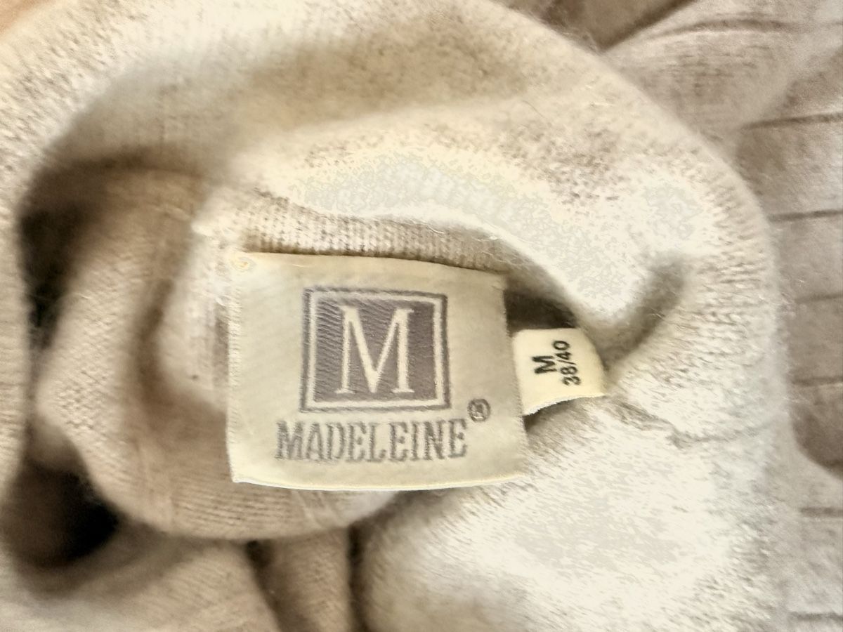 Madeleine Pullover & Sweatshirts: Madeleine Kaschmir Pullover Beige Rollkragen Gr. 38/40 M – Gebraucht aus Staad SG von Chirrari 1