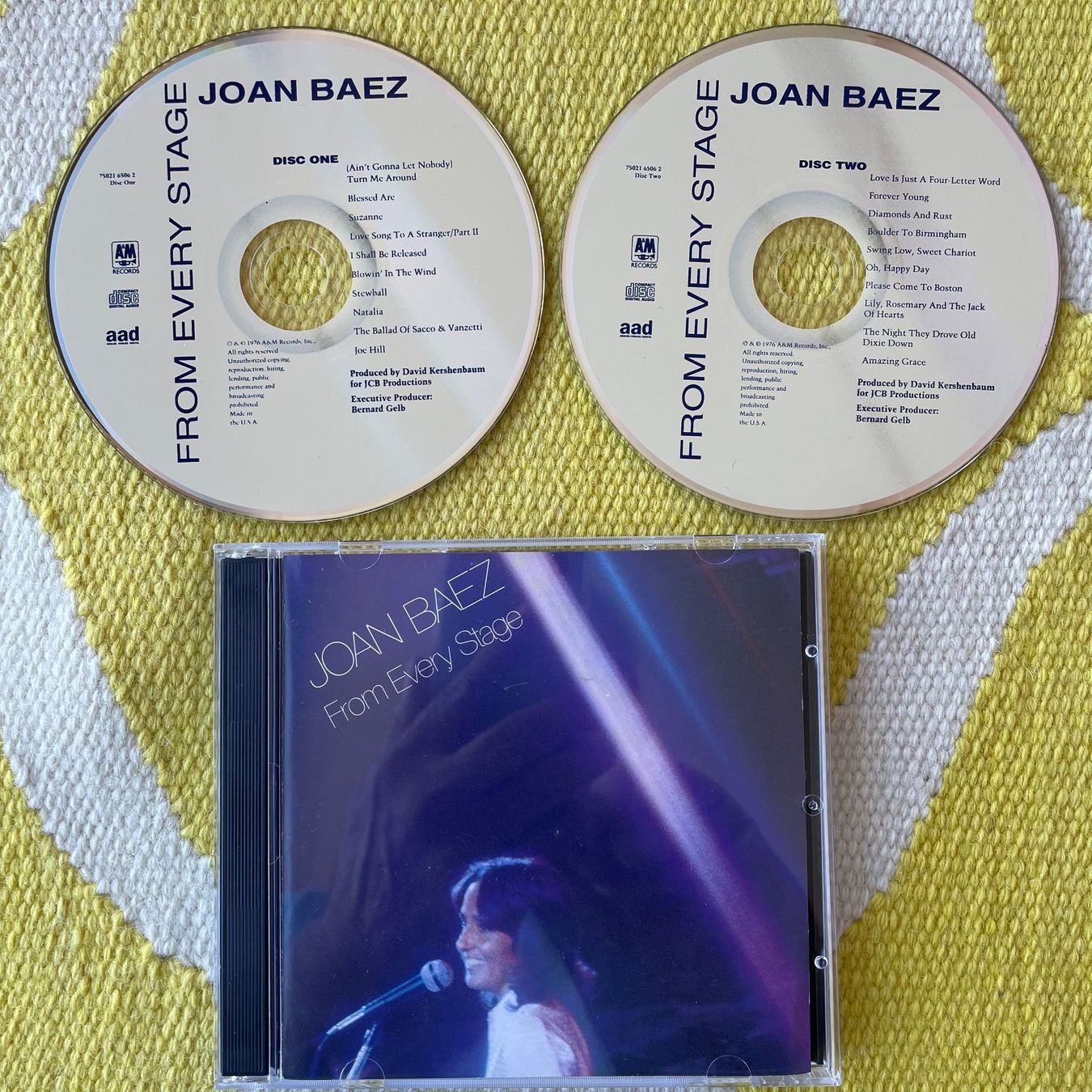 CDs: JOAN BAEZ-2CD FROM EVERY STAGE – D'occasion à Rorschacherberg par CD-Roli