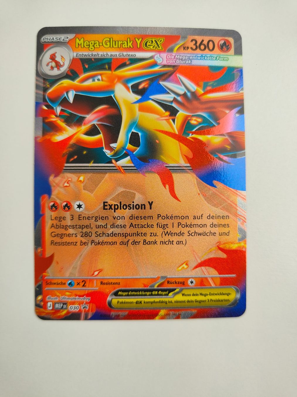 Pokémon Sammelbilder & Trading cards: Pokemon Mega Glurak Y Promo Charizard – Gebraucht aus Thalwil von FigurenFreunde