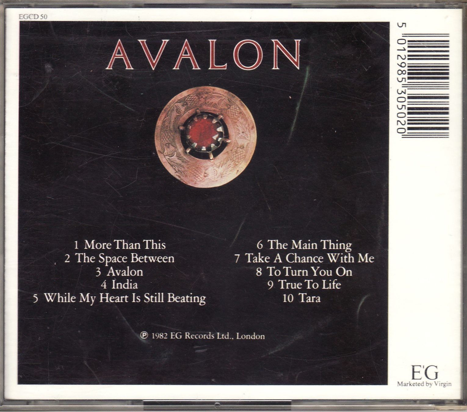 CD: Roxy Music ‎– Avalon – Usato da Boussens venduto da catfood01 1