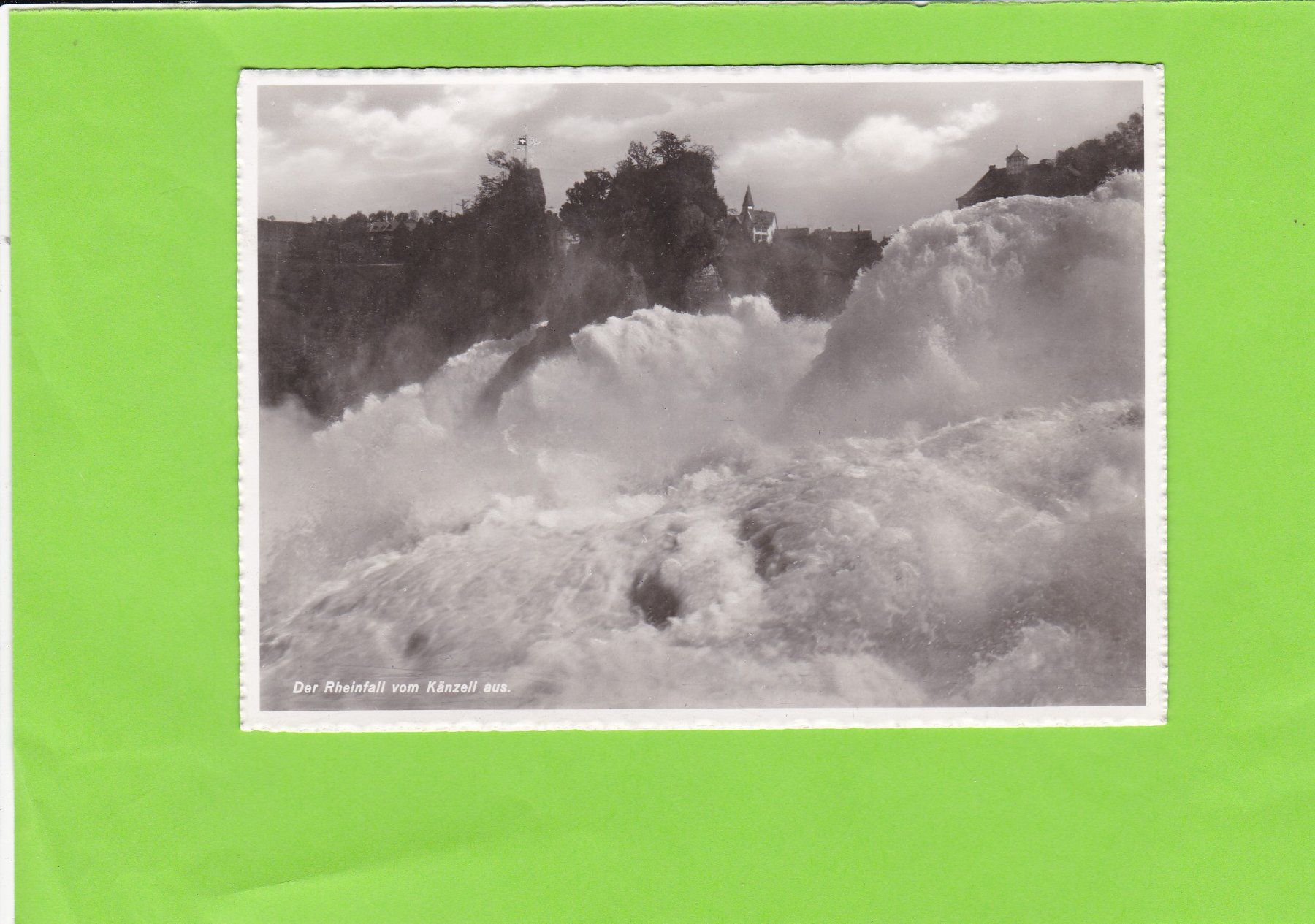 Cartoline postali: Rheinfall-Detail – Usato da St. Peterzell venduto da neckertal