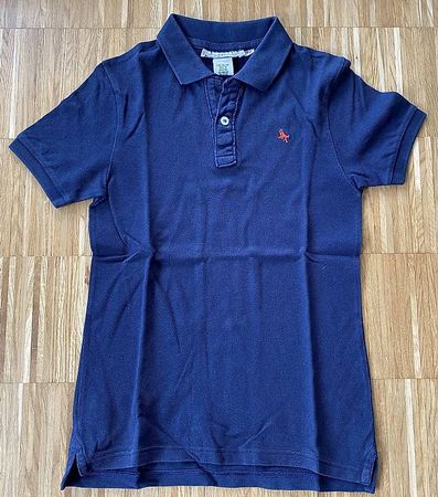 Polo shirt dunkelblau Gr. 134-140