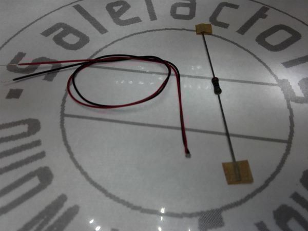 Componenti elettronici: LED SMD 0603 verkabelt, blue – Nuovo (secondo la descrizione) da Luzern venduto da Salefactory 3
