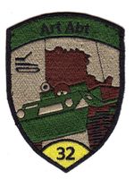 Badge Art Abt 32 gelb