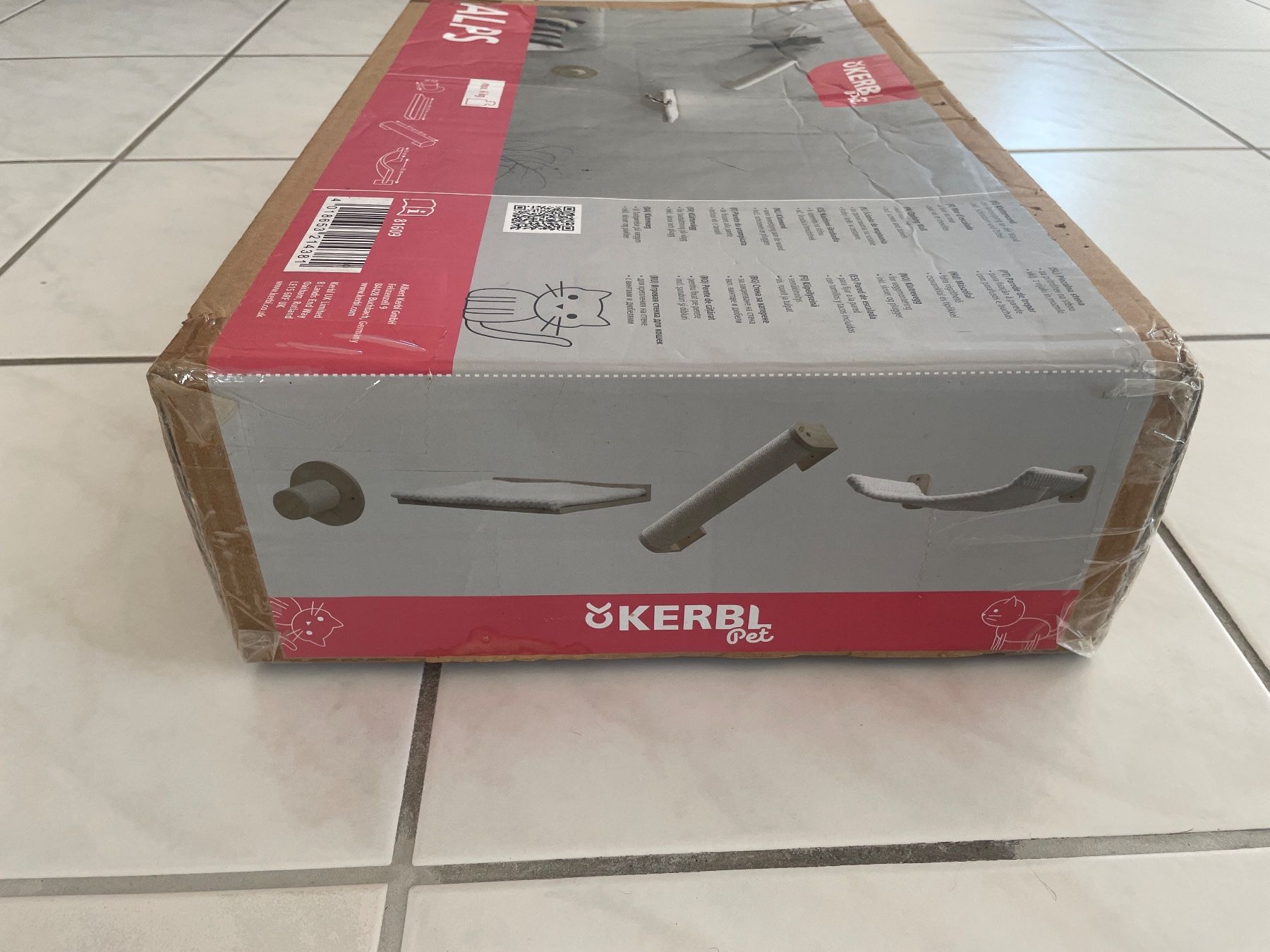 Pareti & prese d'arrampicata: Kerbl Pet Katzen Kletterwand Alps – Nuovo e nell'imballaggio originale da Lupfig venduto da T765RS 1
