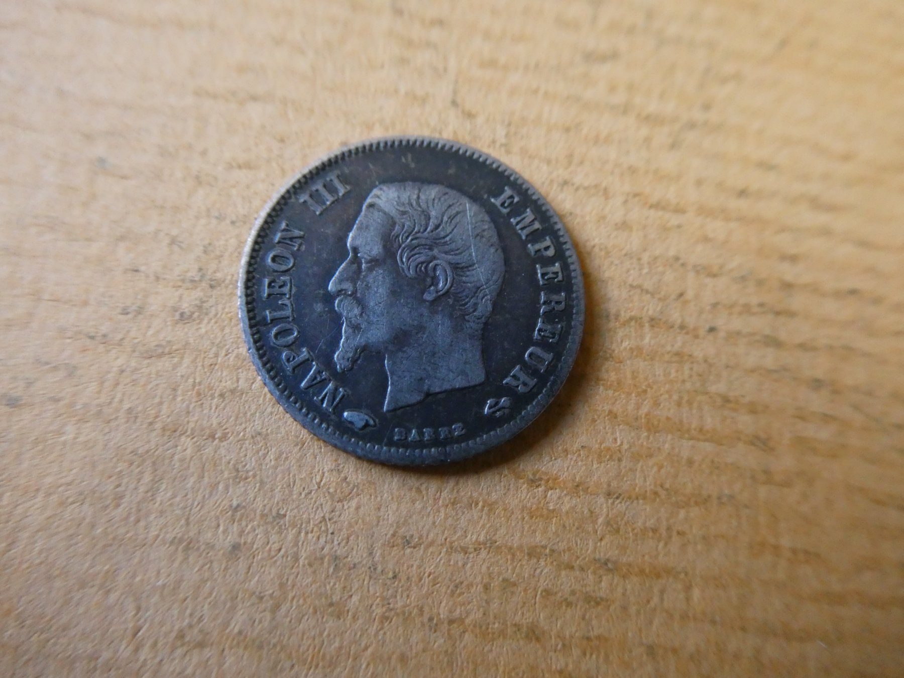 Tutti le monete: Frankreich 1859, 20 Centimes - Silber – Usato da Hinterforst venduto da Rohusri 1