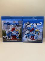 Les Schtroumpfs 1 + 2 Blu-ray DVD Combo