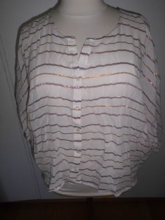 Blouse coton ample T. M