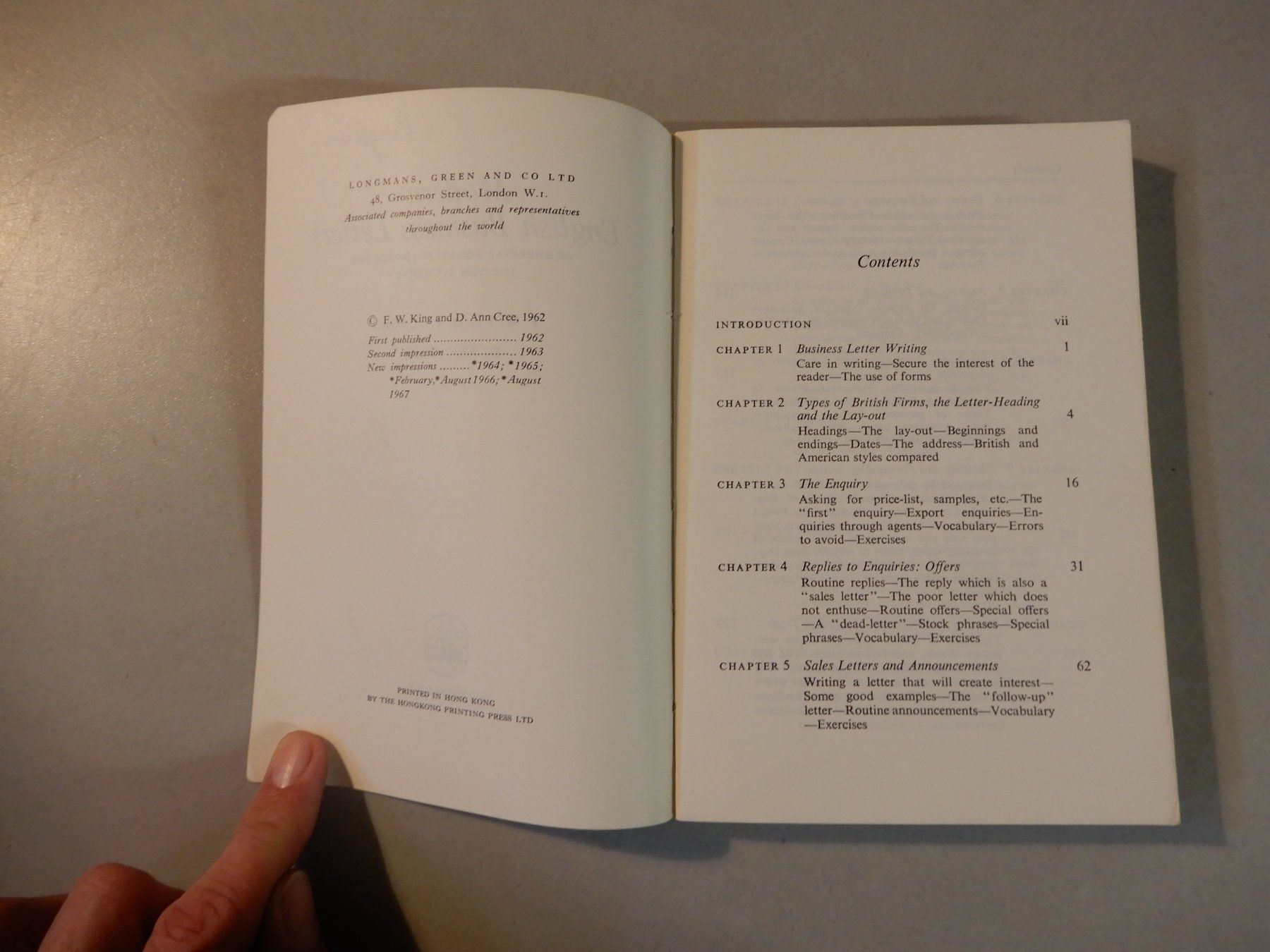 Bücher: Modern English Business Letters, 1962 – Gebraucht aus Erstfeld von Mario_boe0 1
