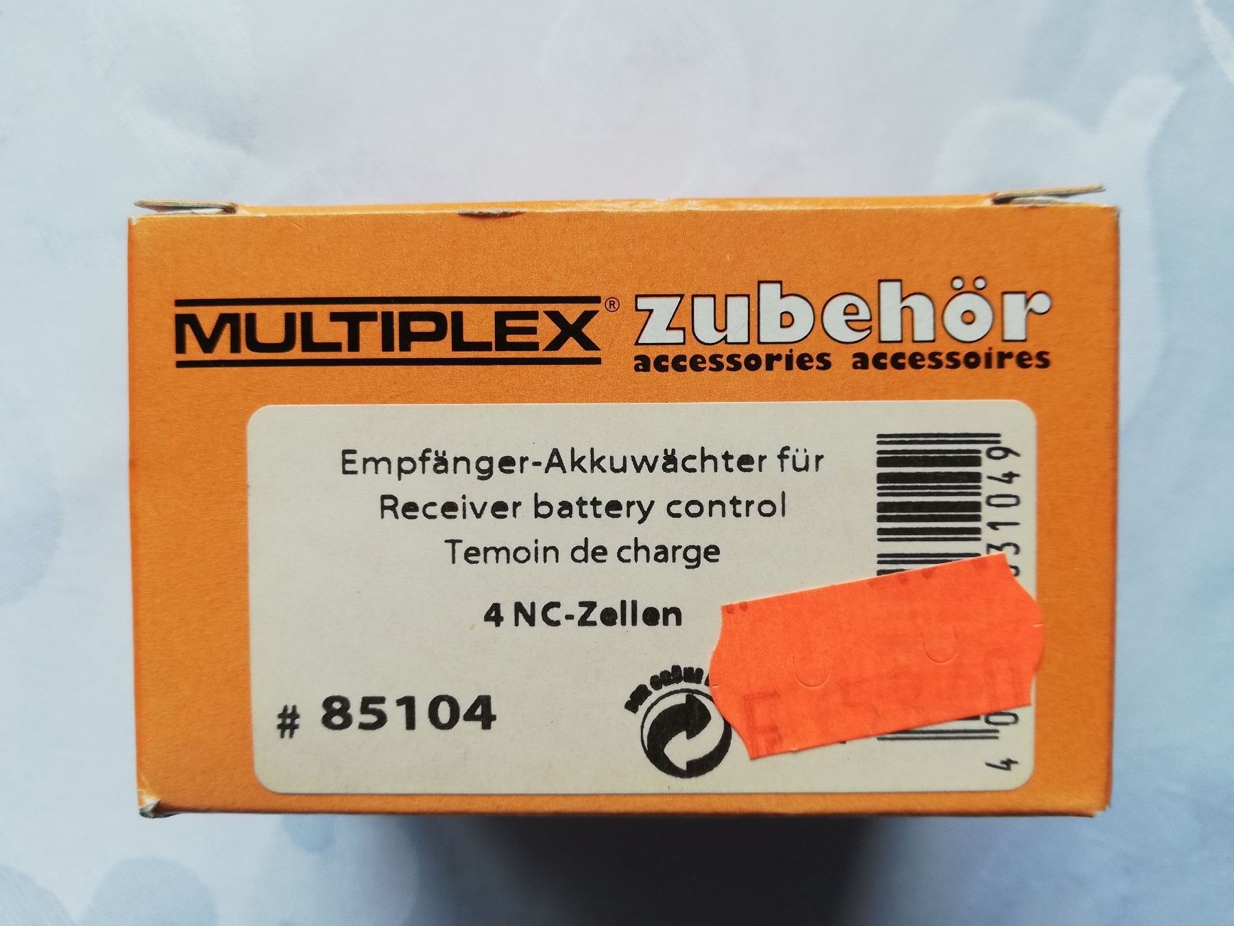 Multiplex Modellismo RC: MULTIPLEX Empfänger-Akkuwächter – Nuovo e nell'imballaggio originale da Witterswil venduto da ushornet
