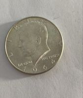 USA 1/2 Dollar 1964 Kennedy 900er Silber Rar