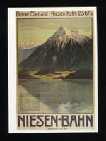 Niesen-Bahn, Künstlerkarte