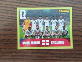 ENG13 panini wm sticker 26 we are England 