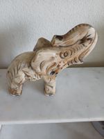 Vintage Elefanten Figur aus Speckstein