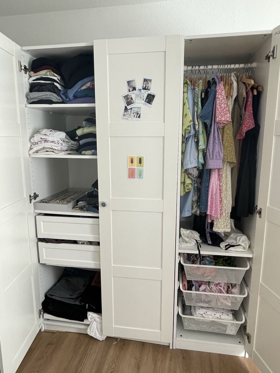 Ikea Kleiderschrank Weiss (Gebraucht) in Winterthur für CHF 15 – nur Abholung auf Ricardo kaufen