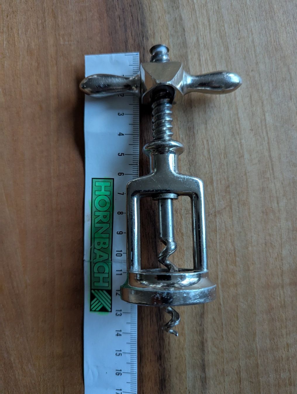 Apribottiglie & Tappi per chiusura: Wein Korkenzieher Metall Chrom Vintage – Usato da Luzern venduto da Cado12 3