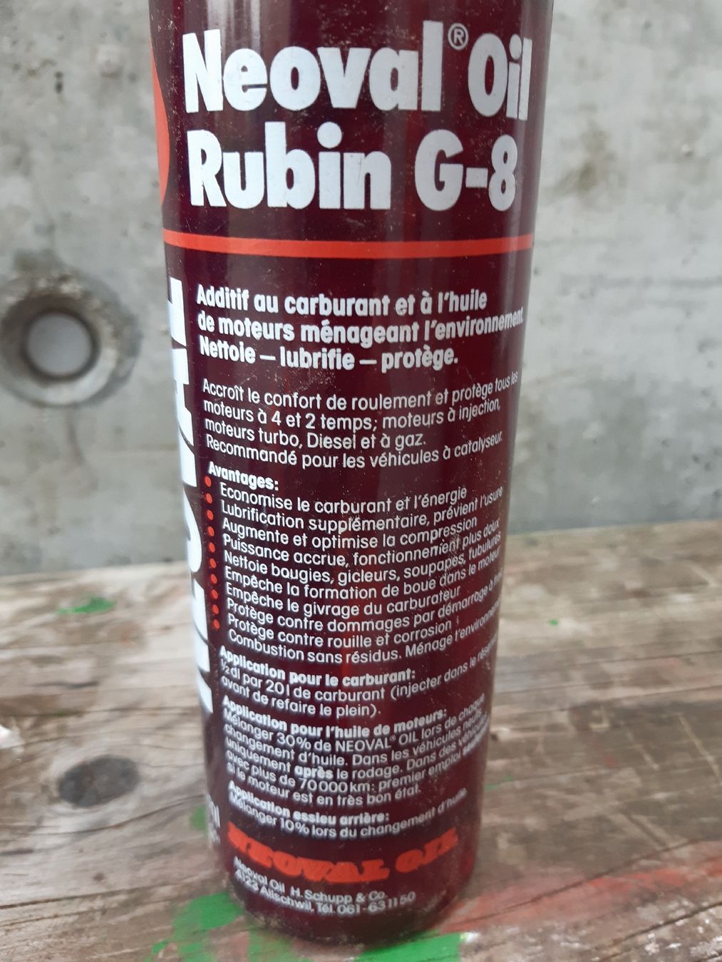 Accessori per altri veicoli: Treibstoffzusatz Neoval Rubin G-8 – Nuovo e nell'imballaggio originale da Ramersberg venduto da Subski300 2