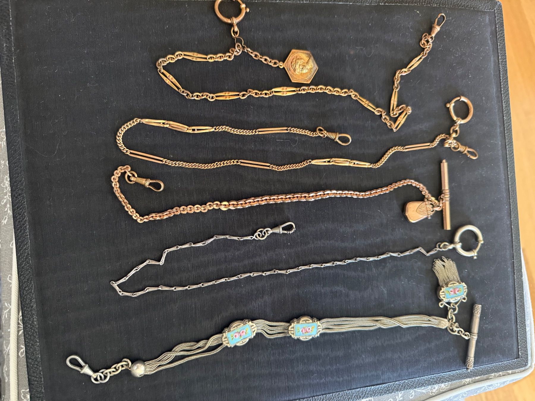 Sonstiges Uhren Zubehör: 5 chaines de gousset – Gebraucht aus Thonex von Dashan 1