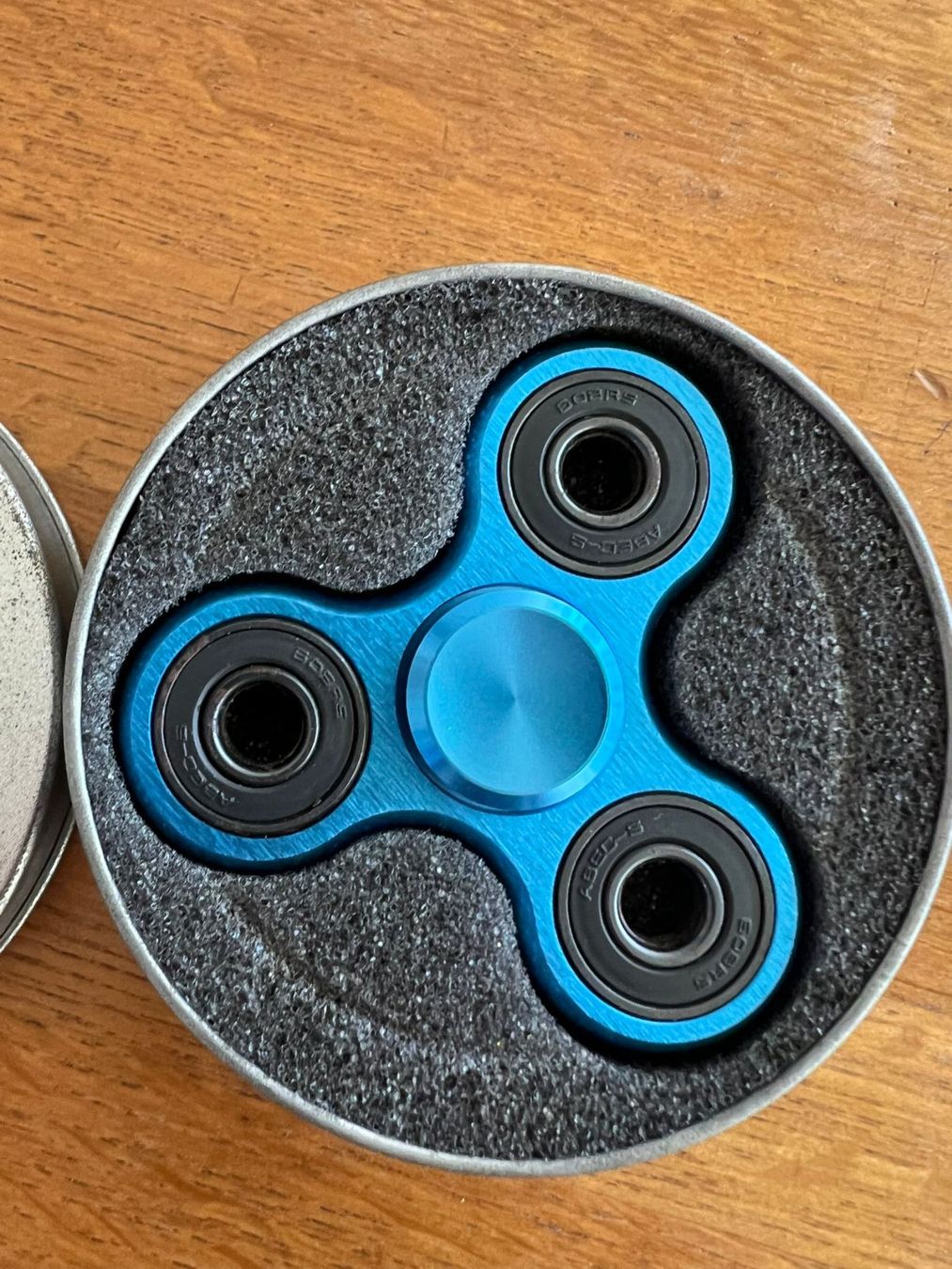 Spielzeuge: Fidget Spinner blau – Neu (gemäss Beschreibung) aus Hettlingen von lou_c27x