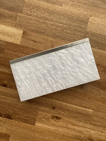 Pochette clutch ZARA, bicolore