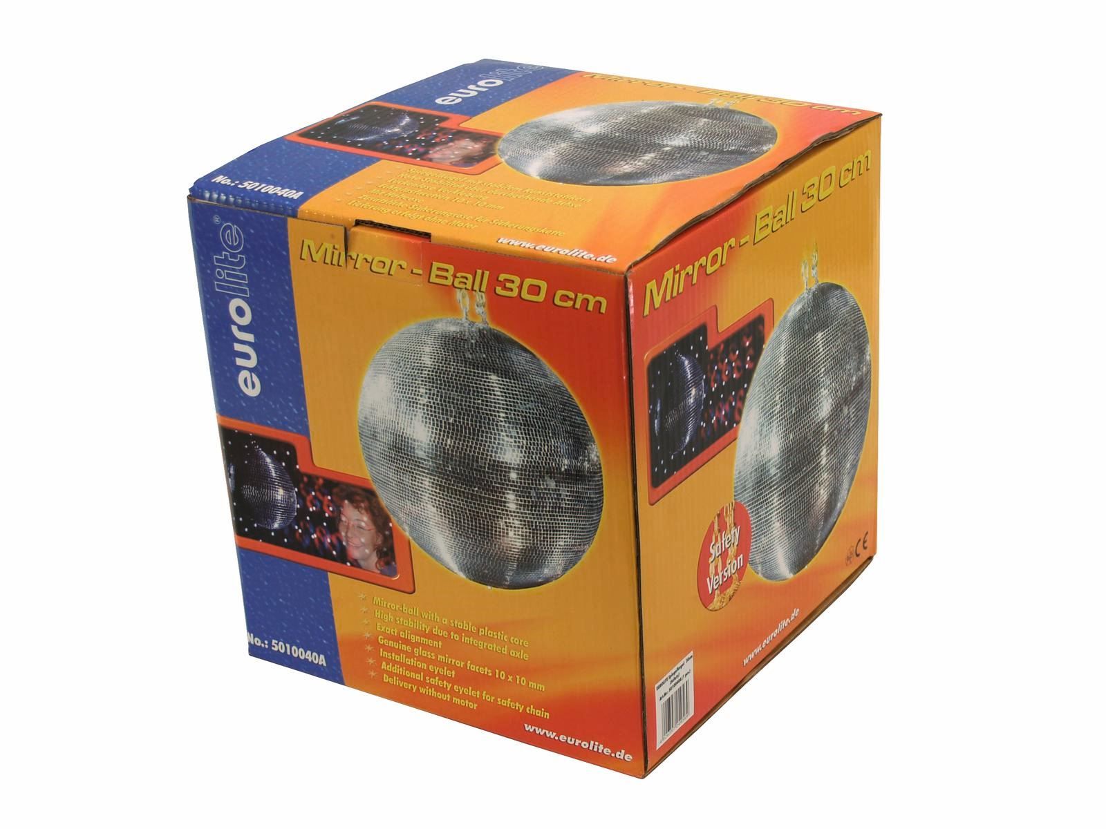 Tutte le decorazioni: EUROLITE Spiegelkugel 30cm – Nuovo e nell'imballaggio originale da Däniken SO venduto da Profog1 2