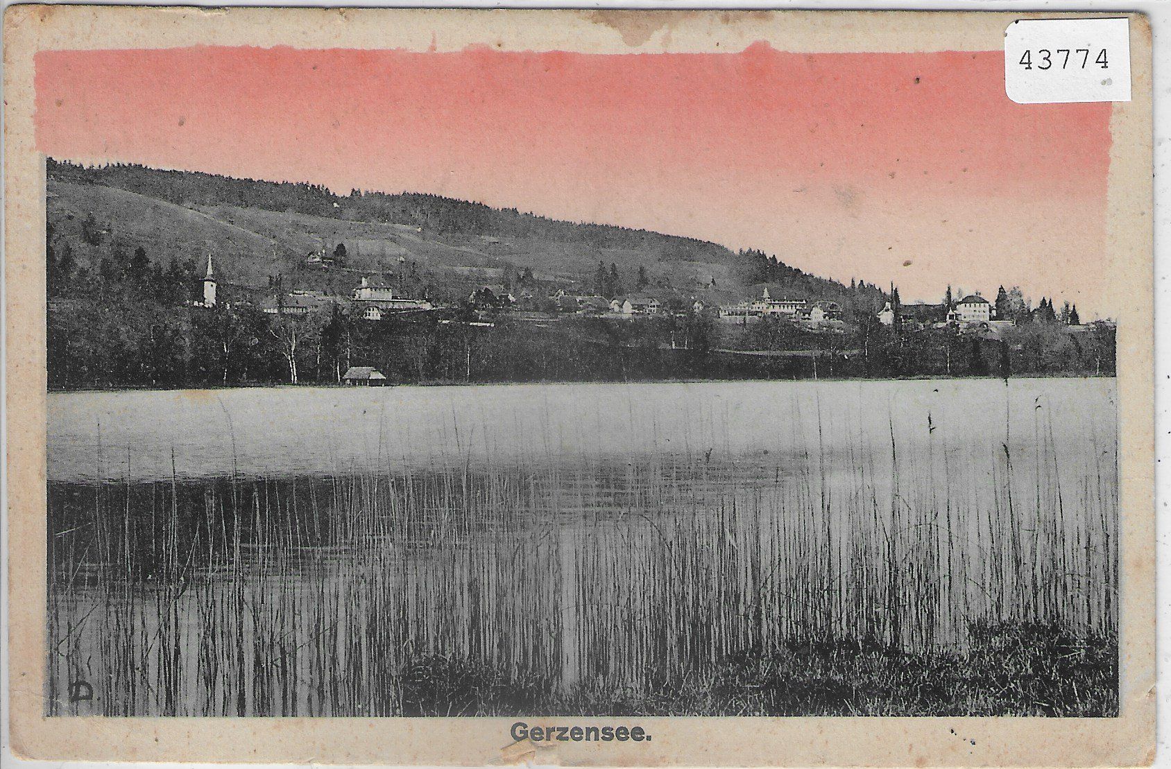 Cartoline postali: Gerzensee - coloriert – Usato da Ettingen venduto da Kartenplanet