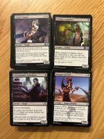 Magic the Gathering Uncommon Karten swamp / schwarz 190stk +