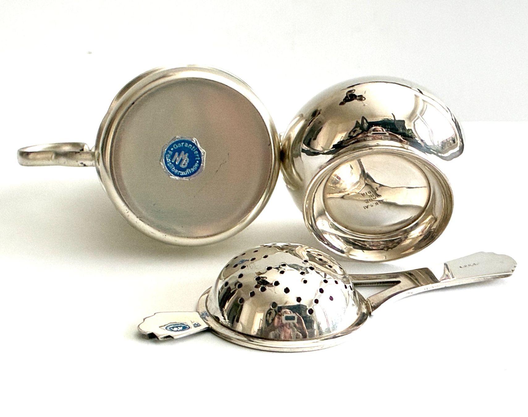 Küchengeräte: 2 versilberte Vintage Teesiebe – Gebraucht aus Kloten von Nephty 4