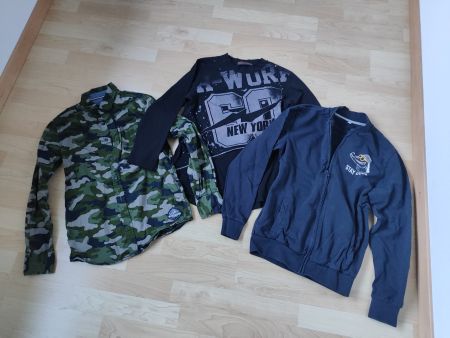 Langarmhemd, Sweatshirt,Sweatjacke  Junge Gr. 146/152