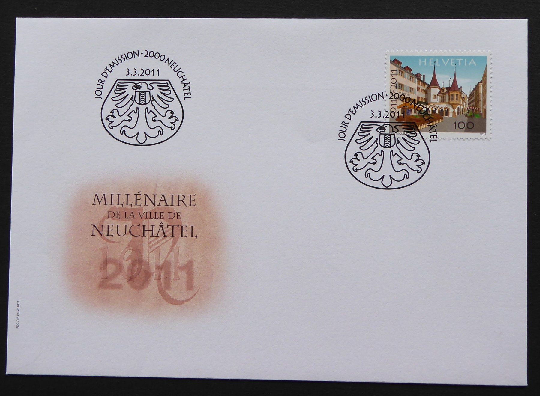 Tutti i francobolli: 2011 - CH - Znr. 1381 / Einzelwert - FDC - ES - 03.03.2011 – Usato da Holziken venduto da Cindy003