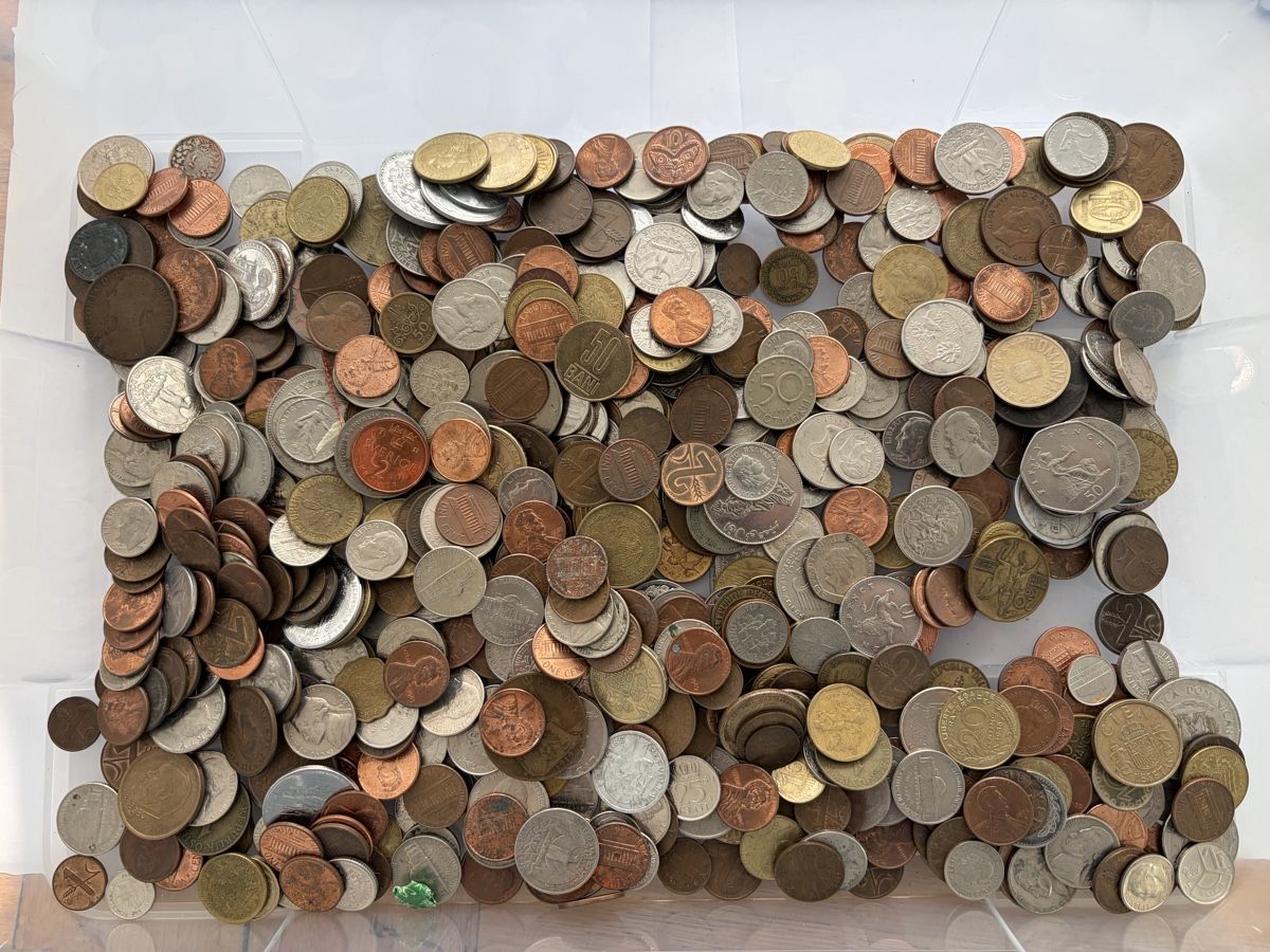 Tutti le monete: Pièces diverses de divers pays 2.5 kg – Usato da Echallens venduto da JAR69