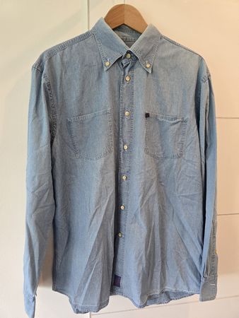 Herren Jeanshemd von van Laack, blau Grösse XL guter Zustand