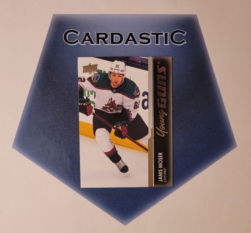 Janis Moser NHL 202122 Young Guns Rookiecard EHC Biel Kaufen auf Ricardo