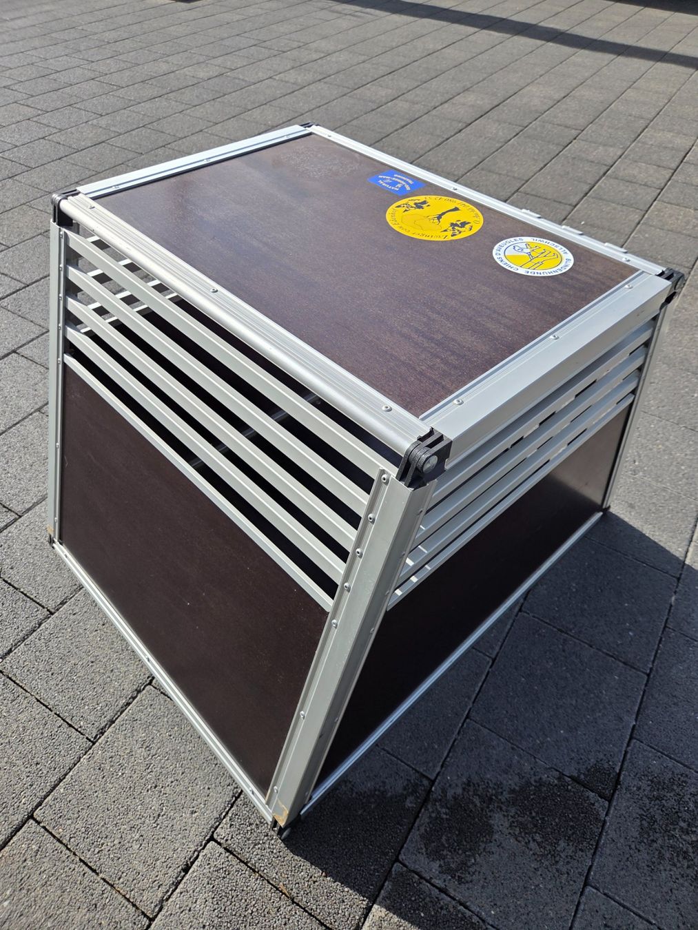 Cages, transport & sécurité: Schmidt-Hundebox – D'occasion à Kestenholz par Redog 2
