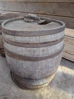 2 Alte 500l Antik-Holzfässer (JG 1873) für Kreative-/Sammler