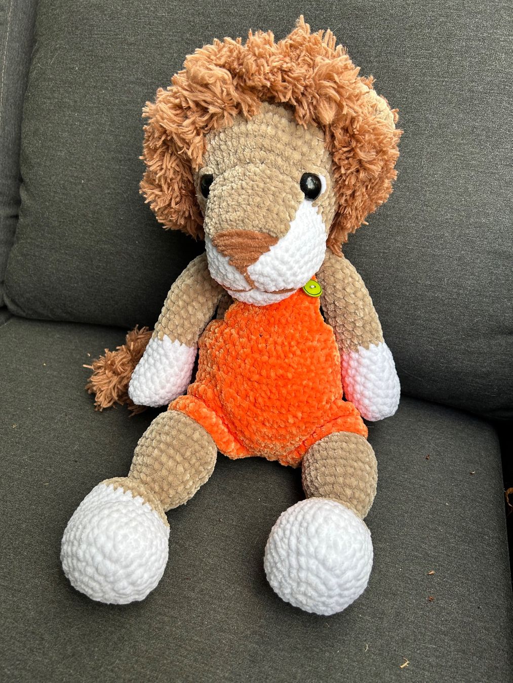 Statuette: Amigurumi Häkeltiere Löwe – Nuovo (secondo la descrizione) da Baldingen venduto da Ginadasy