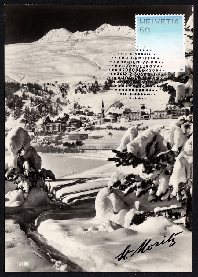 Tous les timbres: MK Farben der CH - Schneeweiss, St. Moritz – Neuf (Voir description) à Dottikon par haeusibuh5
