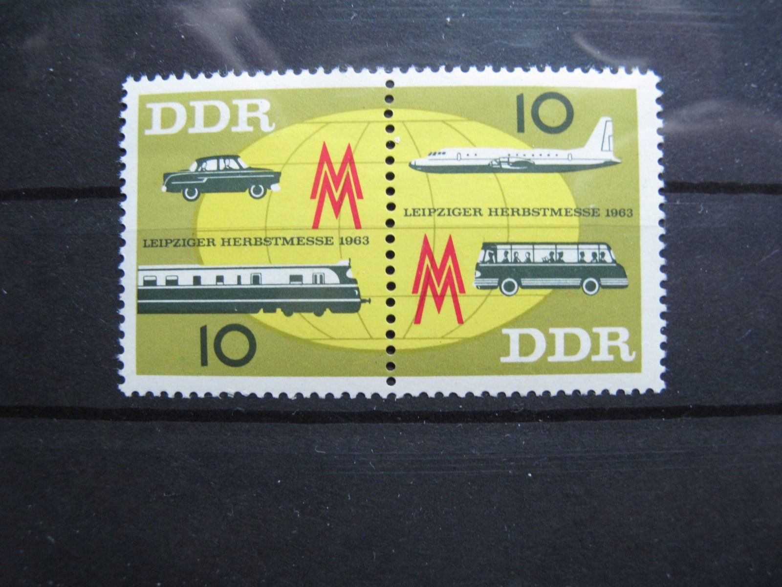 Tutti i francobolli: DDR 1963 Herbstmesse ** – Usato da Wil SG venduto da fva01