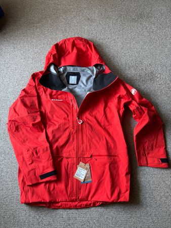 Neue Mammut Haldigrat HS/Ski Hooded Jacke Herren, Gr. XL rot