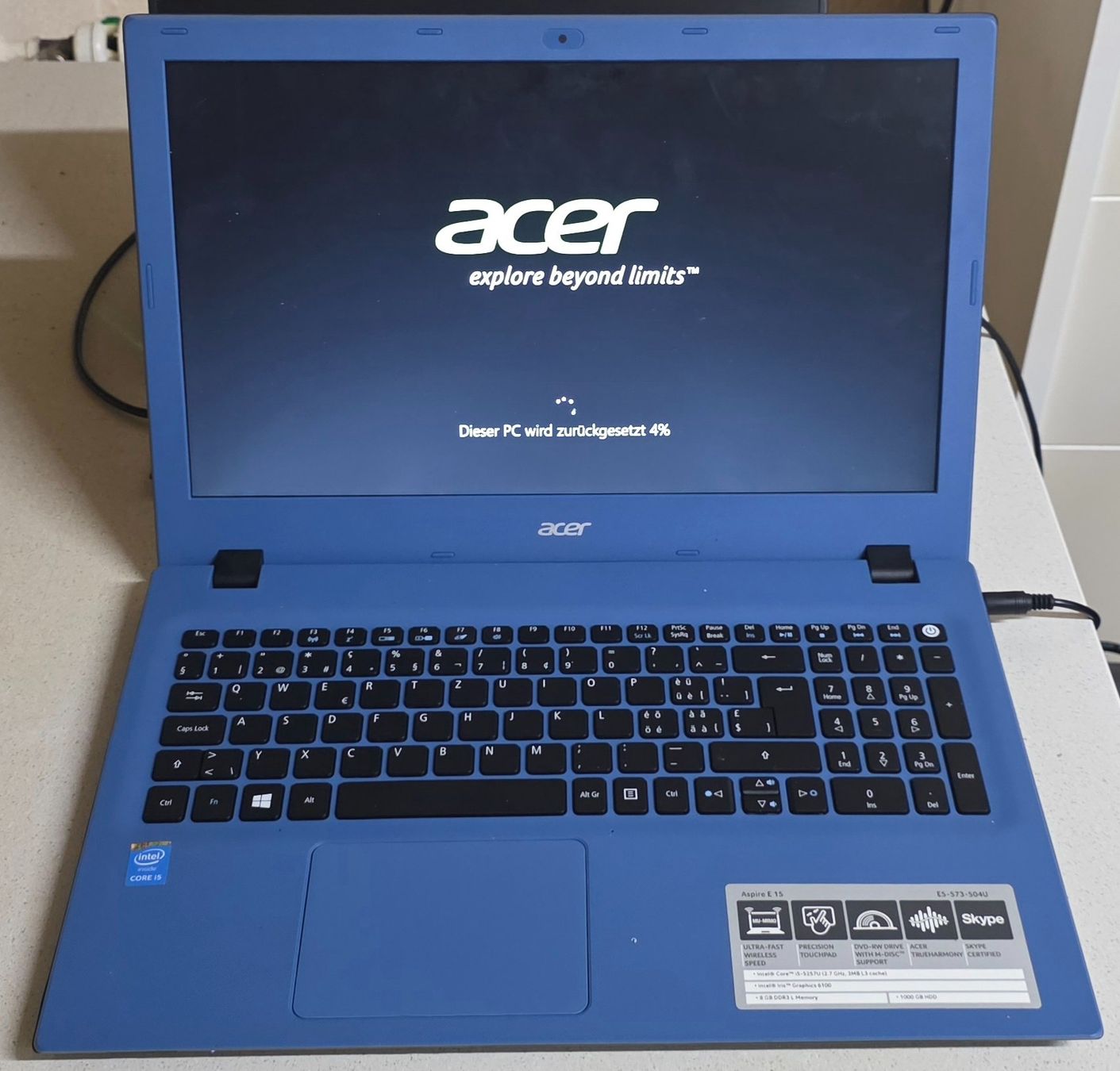 Acer Notebooks: Acer E 15 / 1000 GB / 8 GB RAM/ – Gebraucht aus Buchs SG von nefi022 1